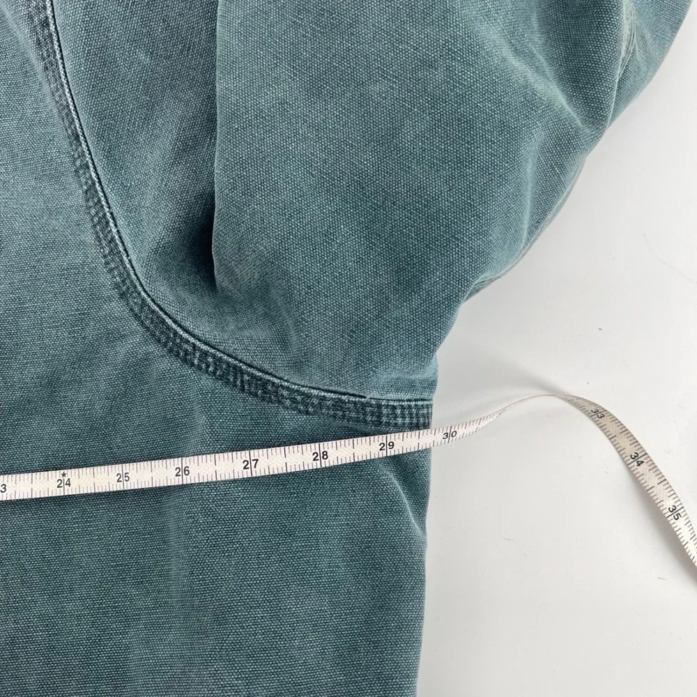 Carhartt Arctic Traditional Coat Mens 2XL Teal Duck Canvas Quilted Work Jacket